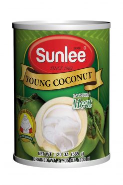 C250SL020 Sunlee Young Coconut (Meat) in Syrup 24x20 oz