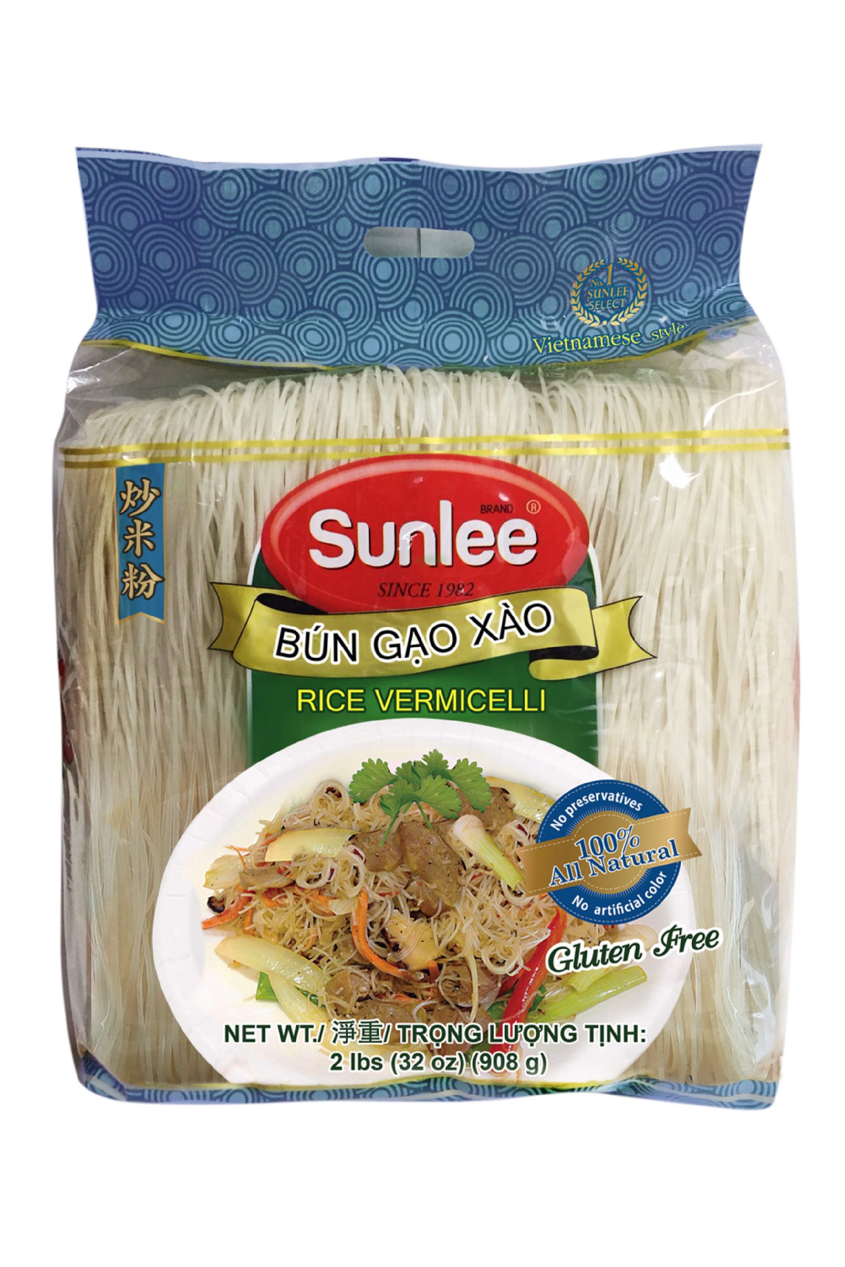A617SL02 Sunlee Rice Vermicelli Vietnamese Style (Bun Gao Xao) 24× lb –  Sunlee