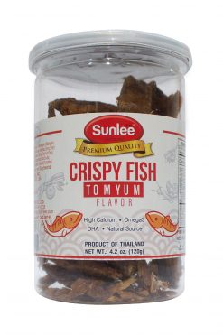 E751SL402 Sunlee Crispy Fish (TomYum Flavor) 12x4.2 oz (120g)