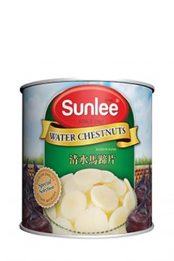 C316SLA10 Sunlee Water Chestnut (Slices) 6x5 lb
