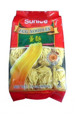 A640SL14 Sunlee Egg Noodles (2 mm) 24x14 oz (400g)