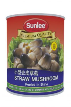 C400SL1A10 Sunlee Straw Mushroom (Small) Peeled 6x5 lb