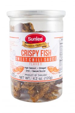 E751SL405 Sunlee Crispy Fish (Sweet Chili Sauce Flavor) 12x4.2 oz (120g)
