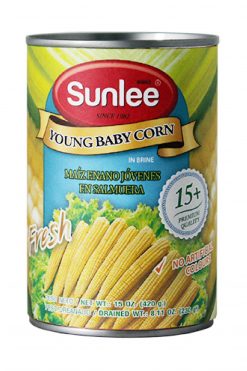 C310SL015 Sunlee Baby Corn (15+) 24x15 oz