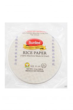 A550SL31 Sunlee Rice Paper (31 cm) Round Shape/Normal Bag 44x12 oz