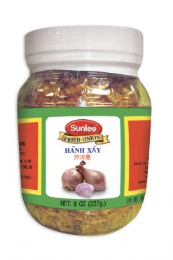 E140BD03 Sunlee Fried Onion (Tray) 12x8 oz (200g)