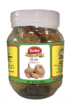 E140SL02 Sunlee Fried Garlic (Tray) 12x8.8 oz (250g)
