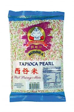 E110BD414 Buddha Tapioca Pearl Mix Color (Small) 50x14 oz (400g)