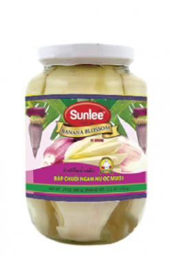 D330SL124 Sunlee Banana Blossom in Brine 12x24 oz