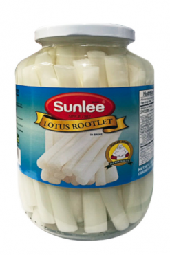 D333BD024 Sunlee Lotus Rootlet in Brine 12x24 oz