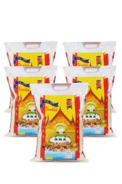 A100BD10N Buddha Thai Hom Mali Jasmine Rice (New Crop) 5 x 10 lb