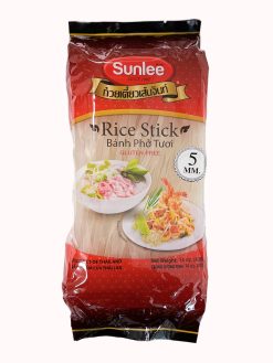 A521SL05 Sunlee Rice Stick (Curve) 5 mm 14 oz x 30 bags