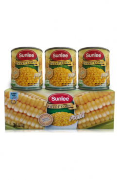 C311SL38 Sunlee  Whole Sweet Corn Kernels 8x3x8 oz