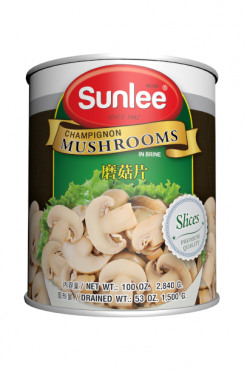 C412SL5A10 Sunlee Champignon Mushroom (Slices) 6x5 lb