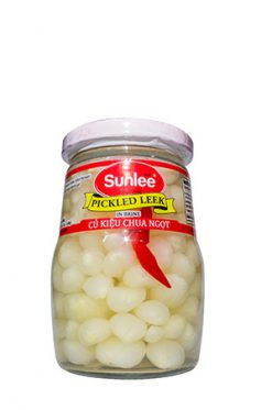 D339SL015 Sunlee Pickled Leek in Brine 24x13.4 oz (380 g)