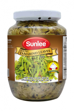 D346BD016 Sunlee Young Tamarind Leaves in Brine 24x16 oz