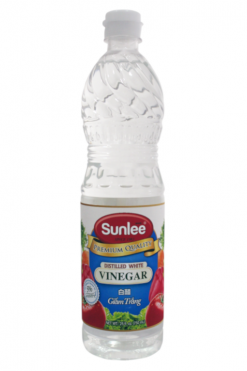 D650SL25 Sunlee Distilled White Vinegar 5% 12x25 oz
