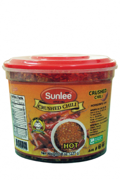E130SL108 Sunlee Crushed Chili 12x8 oz (200 g)