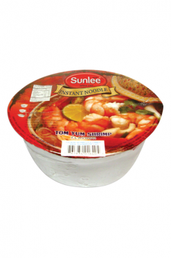 E3SL200 Sunlee Instant Vermicelli Tom Yum Shrimp Flavor 12x45 g