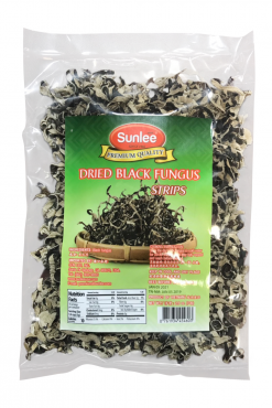 E404SL01 Sunlee Dried Black Fungus (Strips) 50x2.5oz (70 g)