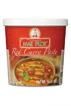E500MP0114 Mae Ploy Red Curry Paste 24x14 oz