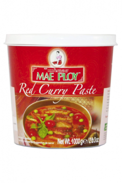 E500MP0135 Mae Ploy Red Curry Paste 12x35 oz