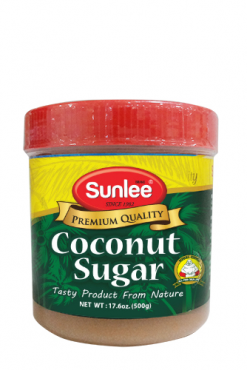 E520SL18 Sunlee Coconut Sugar (Plastic Jar) 24x17.6 oz (500 g)