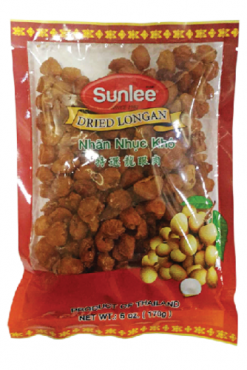 E801SL06 Sunlee Dried Longan 30x6 oz (170 g)