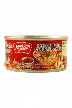 C500MS0904 Maesri Kaeng Par Curry Paste 48x4 oz