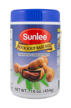 D515SL14 Sunlee Sour Soup Base Mix (Plastic Jar) 24x16 oz (454 g)