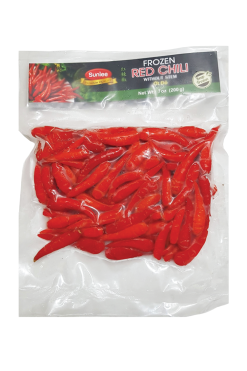 B4510 Sunlee Frozen Red Chili (without stem) 30x7 oz (200 g)