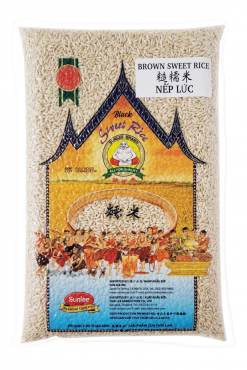 A202BD05N Buddha Brown Sweet Rice 8x5 lb