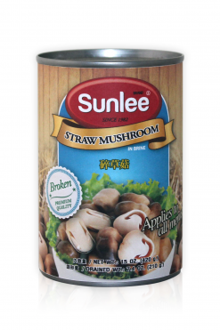 C400SL815 Sunlee Straw Mushroom (Broken) 24x15 oz