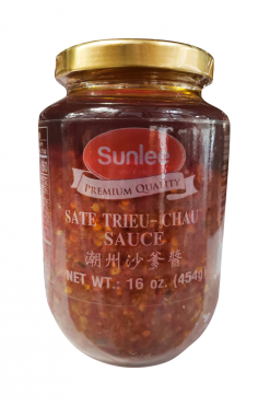 D510SL216 Sunlee Sate Trieu-Chau Sauce 12x16 oz (454 g)