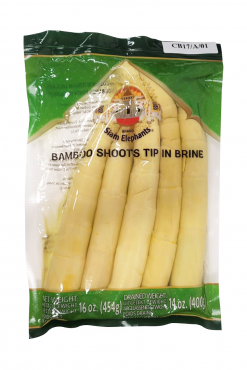E301SE16 Siam Elephant Bamboo Shoot Baby Tips (Vacuum) 36x16 oz