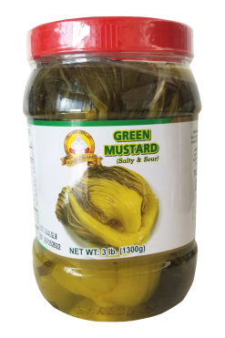 D350BD48 Buddha Green Mustard (Salty & Sour) 6 bottles x 3 lb (1300 g)