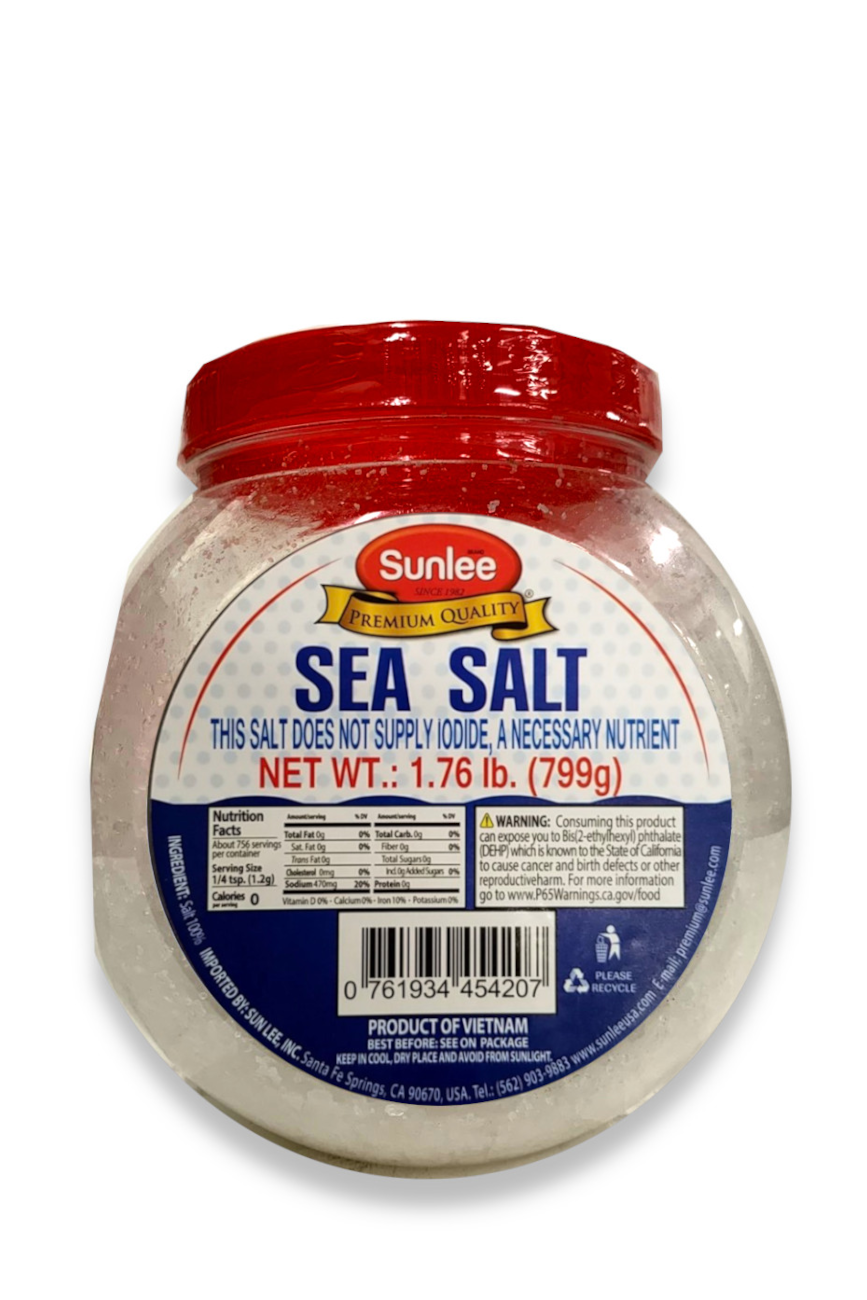 E114SL02 Sunlee Sea Salt 12× lb ( g) – Sunlee