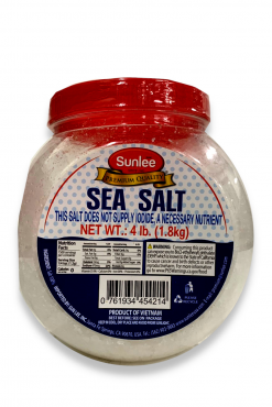 E114SL04 Sunlee Sea Salt 12x4 lb (1.8 kg)