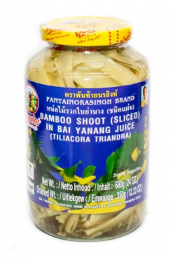D306PT024 Pantai Bamboo Shoot (sliced) in Bai Yanang Juice 12 x 24 oz (680g)