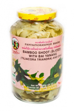 D306PT124 Pantai Bamboo Shoot (sliced) in Bai Yanang in chili 12 x 24 oz (680g)