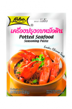 E627LB48 LOBO Potted Seafood Seasoning Paste 48x60 g