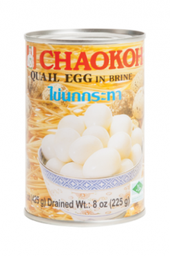 C800CK01 Chaokoh Quail Eggs in Brine 24 x 15 oz