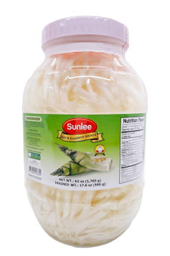 D303SL664 Sour Bamboo Shoot (Strips) 6x4 lb (1820 g)