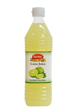 D651SL25 Sunlee Lime Juice 12x25oz