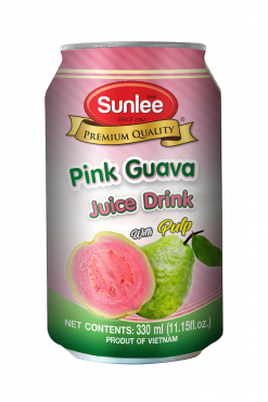 C117SL011 Sunlee Pink Guava Juice Drink with Pulp