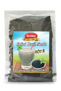 E920SL02 Sunlee Dried Basil Seed 36x2.1oz (60 g)