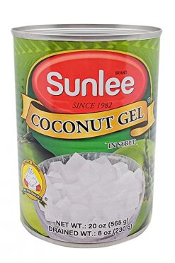 C240SL020 Sunlee Coconut Gel in Syrup 24x20 oz
