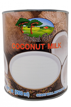 C100TF098 Tropical Farm Coconut Milk 6 x 98 oz
