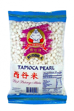 E110BD214 Buddha Tapioca Pearl White (Large) 45x14 oz