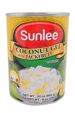 C243SL020 Sunlee Coconut Gel With Jackfruit in Syrup 24x20 oz